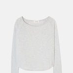 American Vintage Sonoma Boat Neck Tee Arctique Chine.