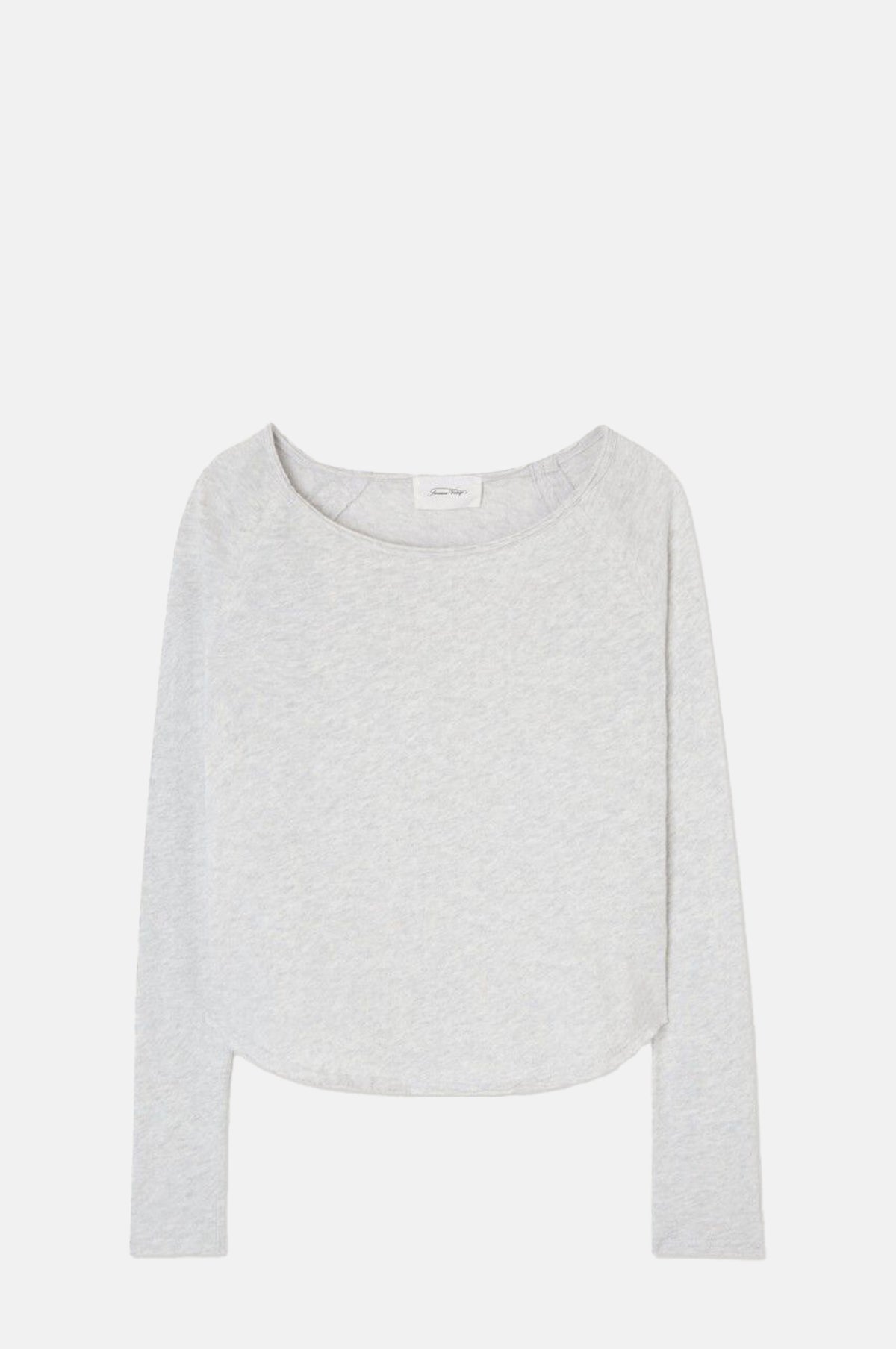 American Vintage Sonoma Boat Neck Tee Arctique Chine.