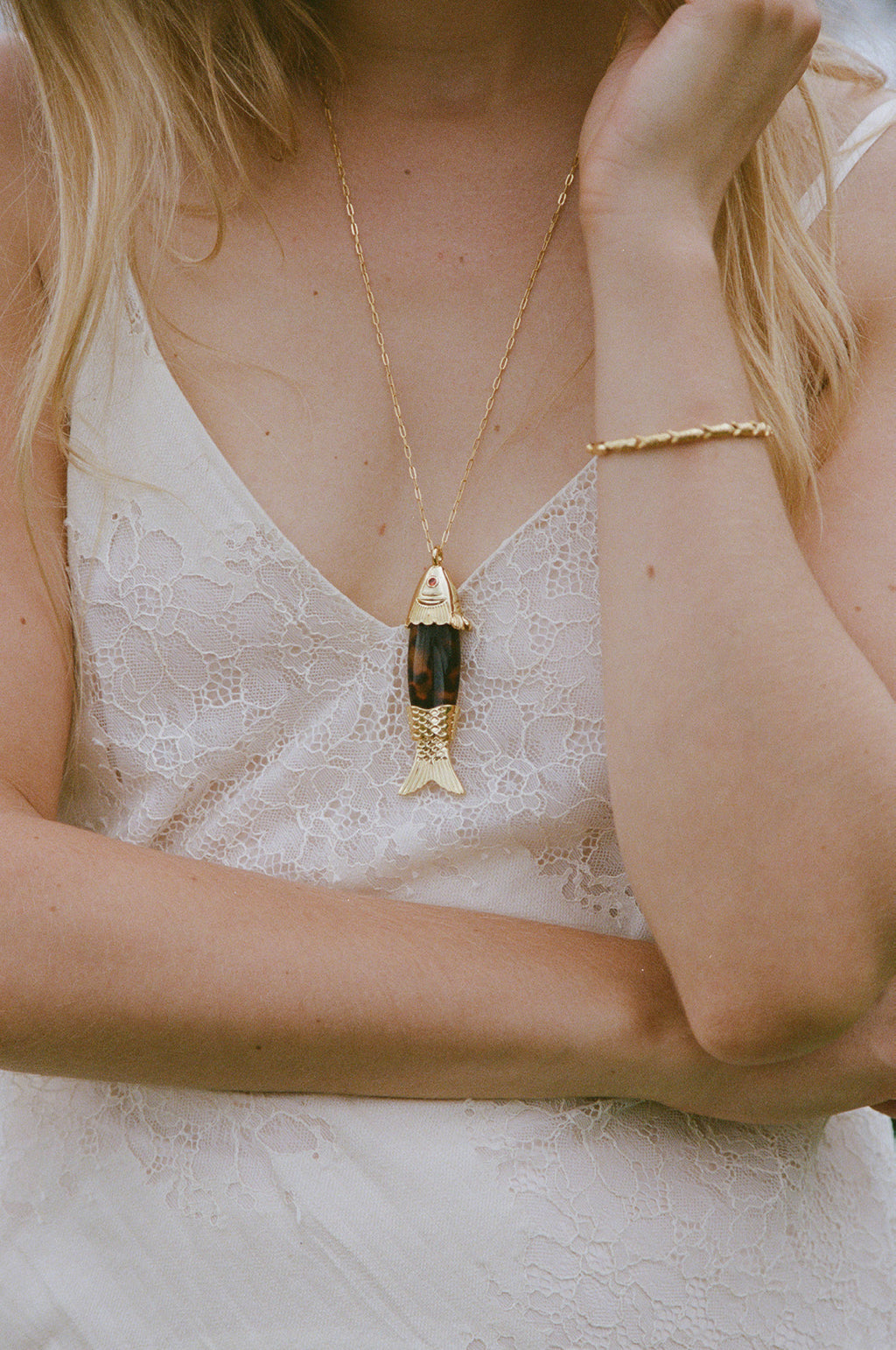 Big Catch Gold Necklace