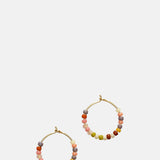 Anni Lu Echo Beach Gold Hoop Earrings.