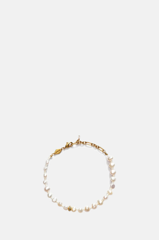 Gold Stellar Pearly Bracelet
