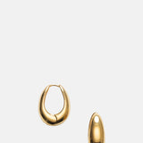Anni Lu Golden Curve Hoop Earrings Bold.