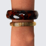 Golden Tortoise Bold Beautiful Bangle