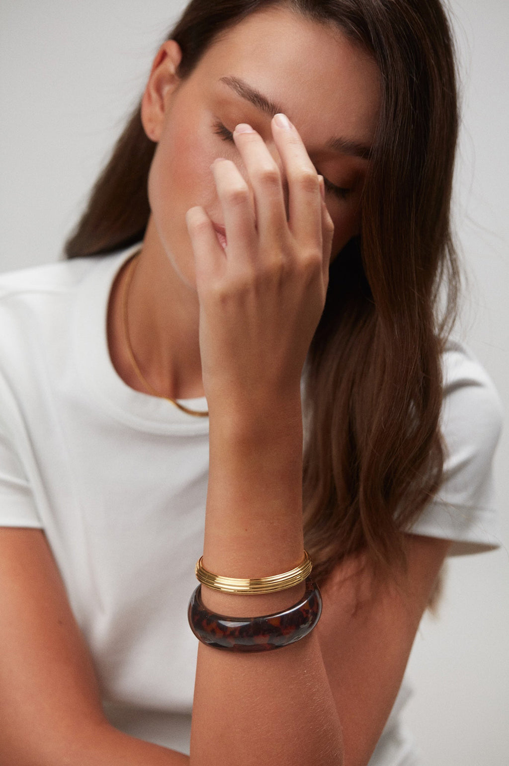 Golden Tortoise Bold Beautiful Bangle