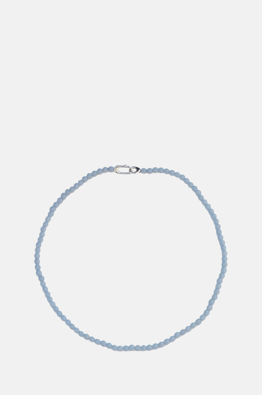 Angelite Beaded Collar Necklace