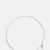 Annika Inez Swivel Chain Necklace Silver.