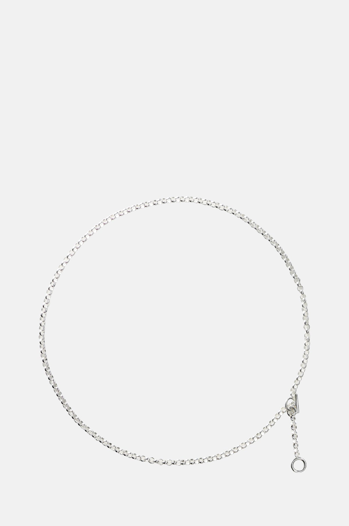 Annika Inez Swivel Chain Necklace Silver.