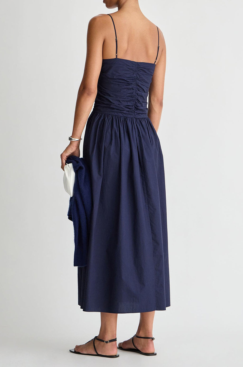Jana Ruched Bodice Maxi Midnight