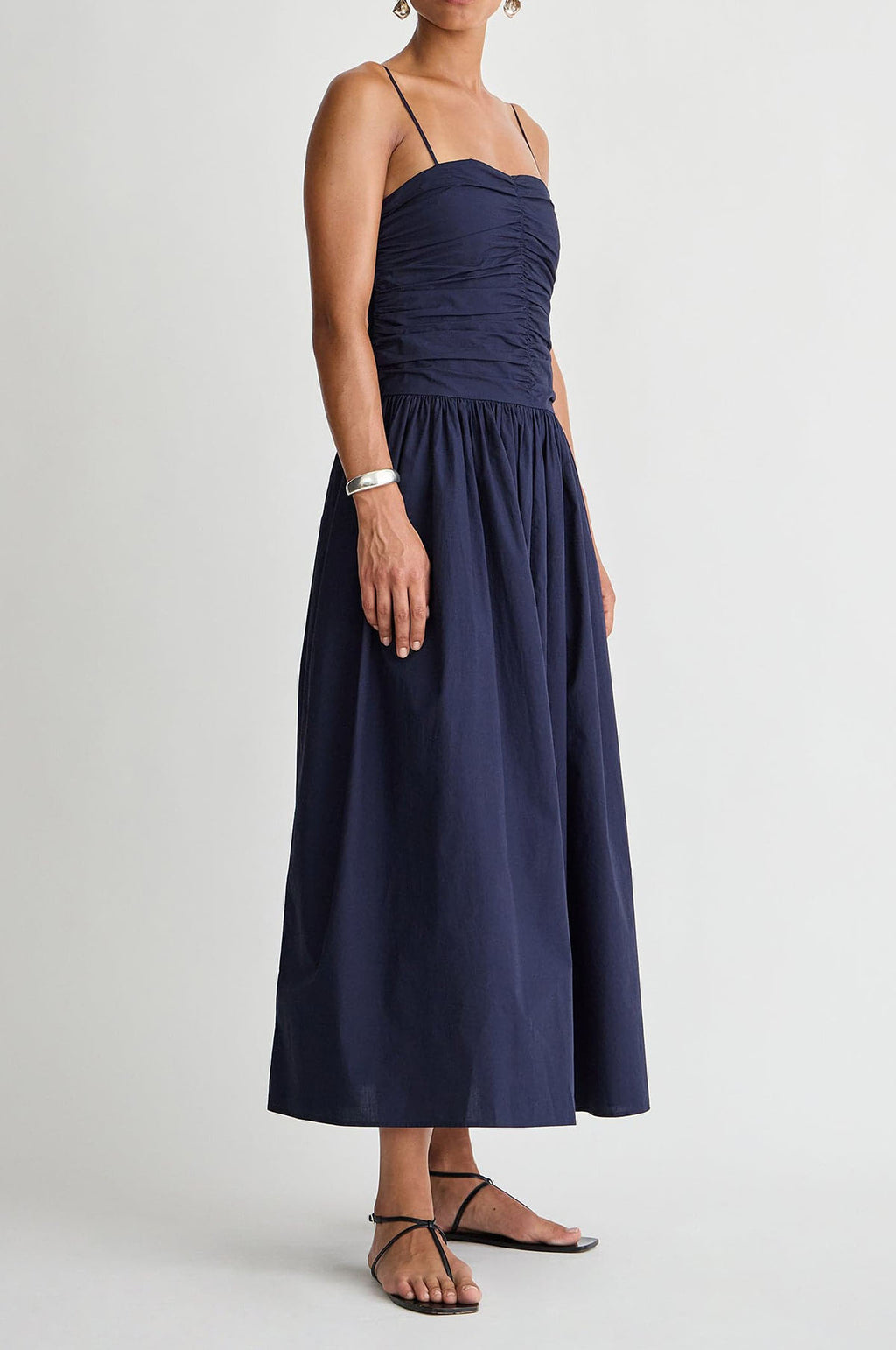 Jana Ruched Bodice Maxi Midnight