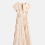 Apiece Apart Maravilla Pintuck Maxi Shell.