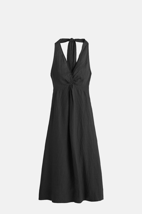 Salome Halter Maxi Black