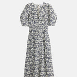 Apiece Apart Sculpted Sabina Maxi Tropical Midnight.