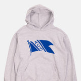 Atlantic Coastal Supplies Flag Hoodie Grey.