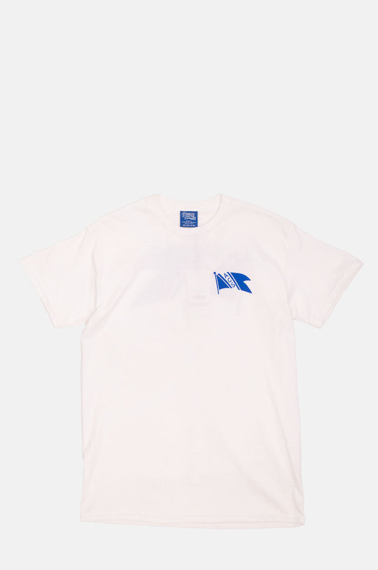 Flag Tee Short Sleeve White