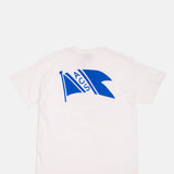 Flag Tee Short Sleeve White