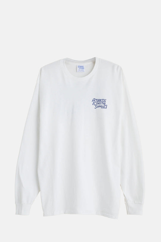 Standard Tee L/S White