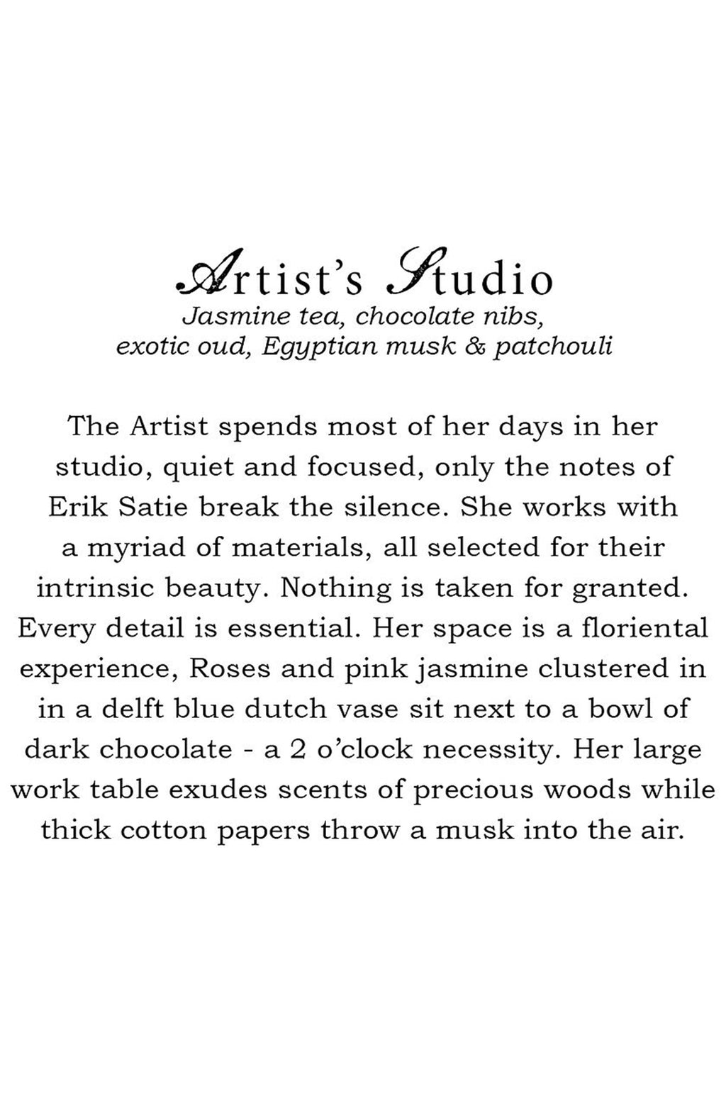 Artist's Studio Sanctum Candle