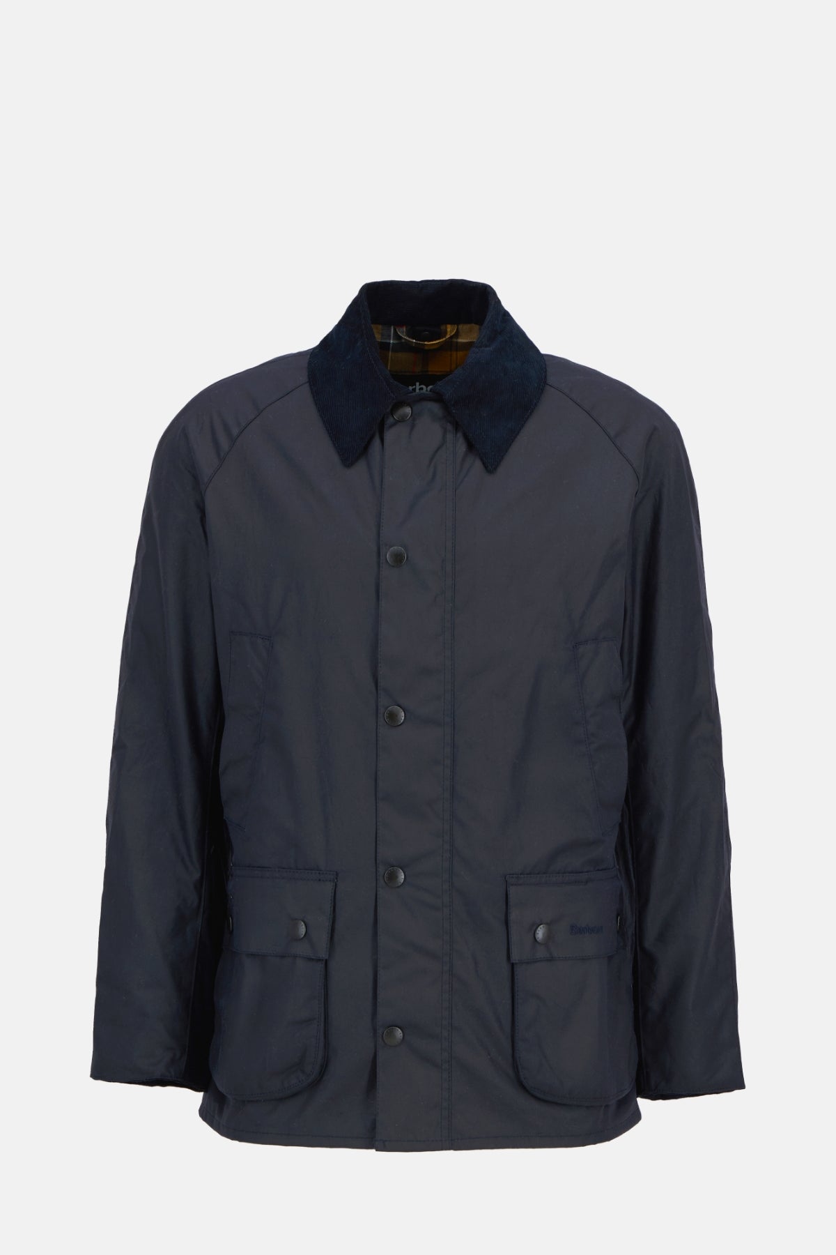 Barbour Ashby Wax Jacket Navy.