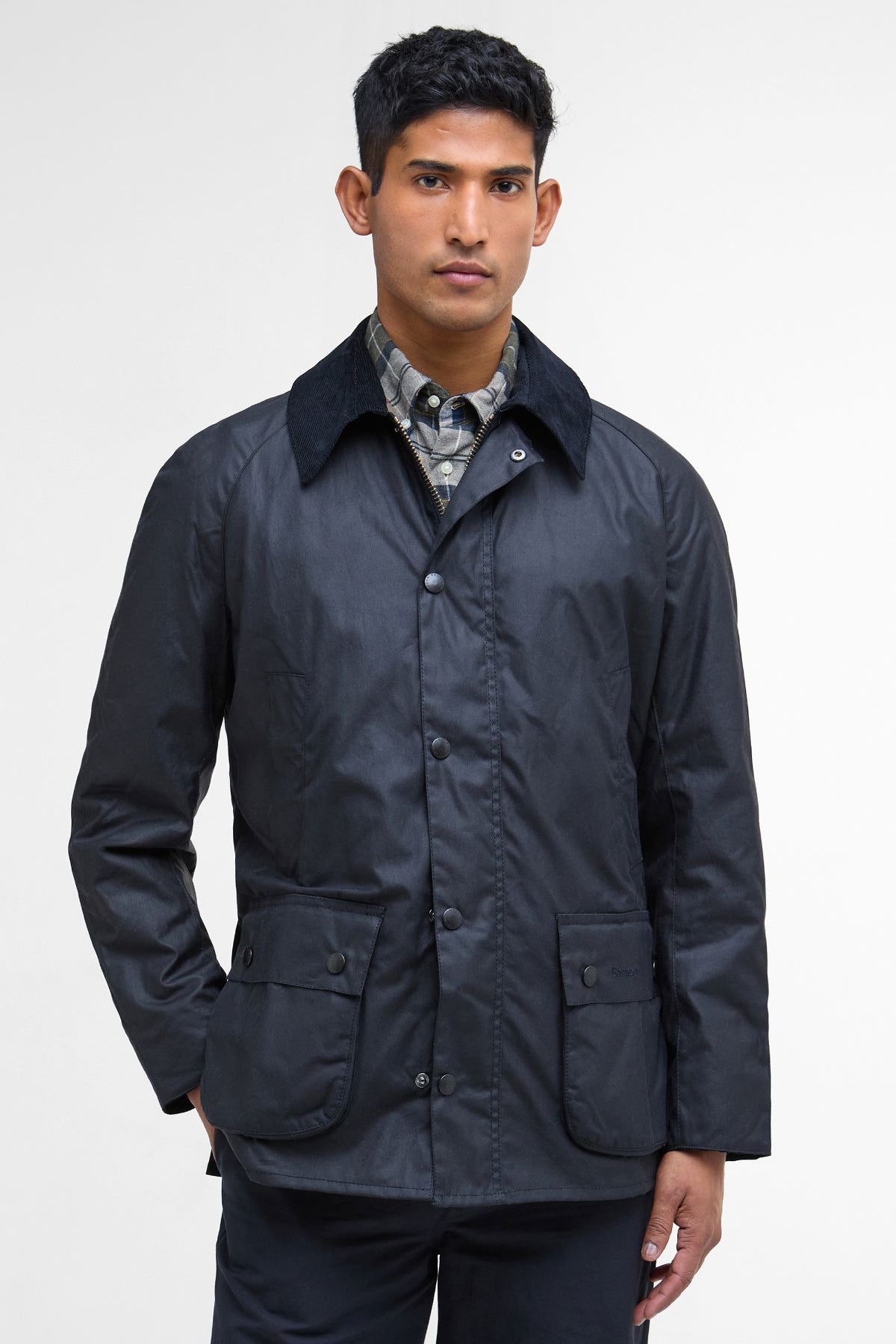 Ashby Wax Jacket Navy