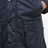 Ashby Wax Jacket Navy