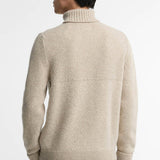 Northcliffe Submariner Roll Neck Jumper Fog