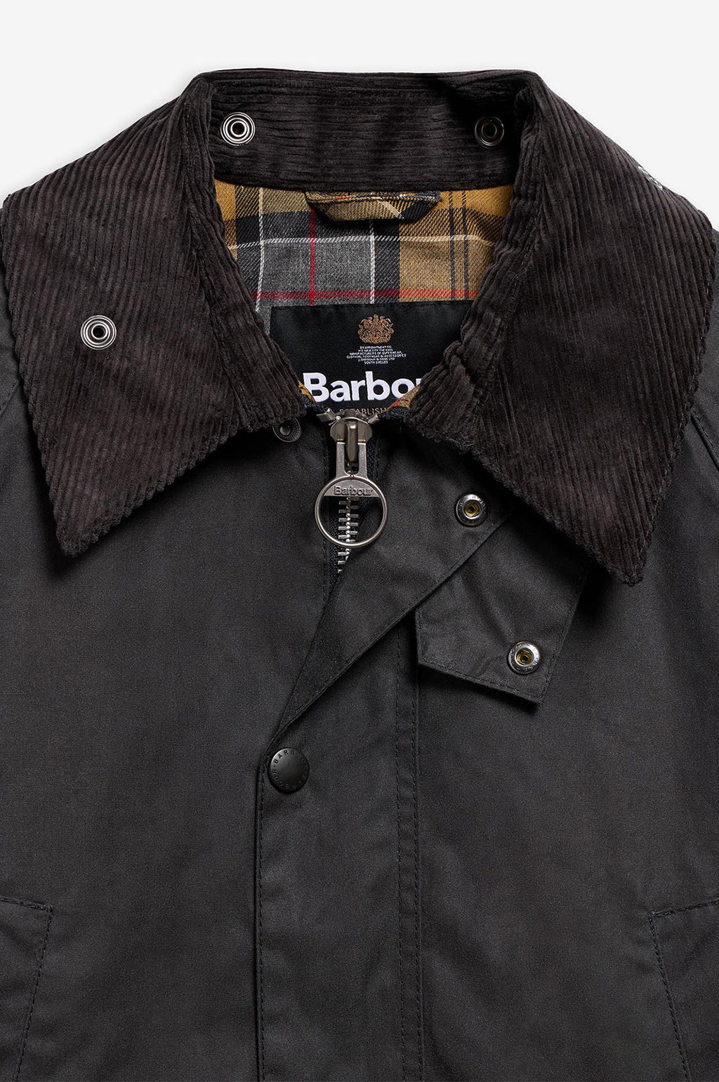 OS Bedale Wax Jacket Grey