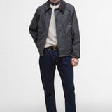 OS Transport Wax Jacket Grey