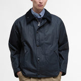 OS Transport Wax Jacket Navy