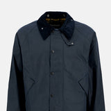 Barbour OS Transport Wax Jacket Navy.