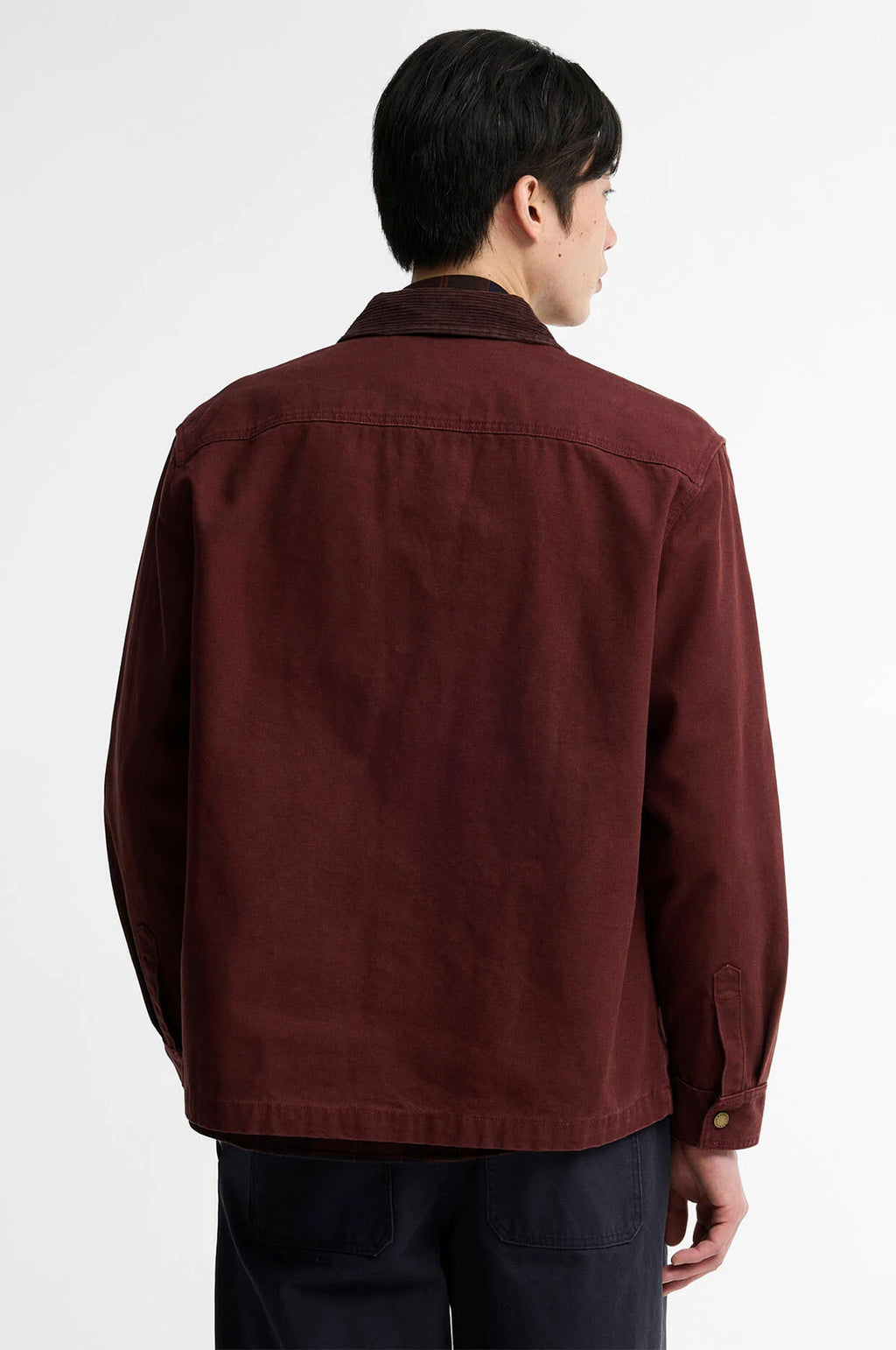 Ursula OS Canvas Overshirt Chestnut