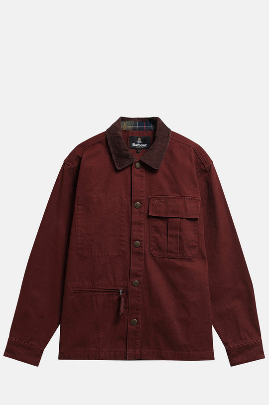 Ursula OS Canvas Overshirt Chestnut