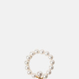 Beatriz Palacios Bandage Pearl Bracelet.