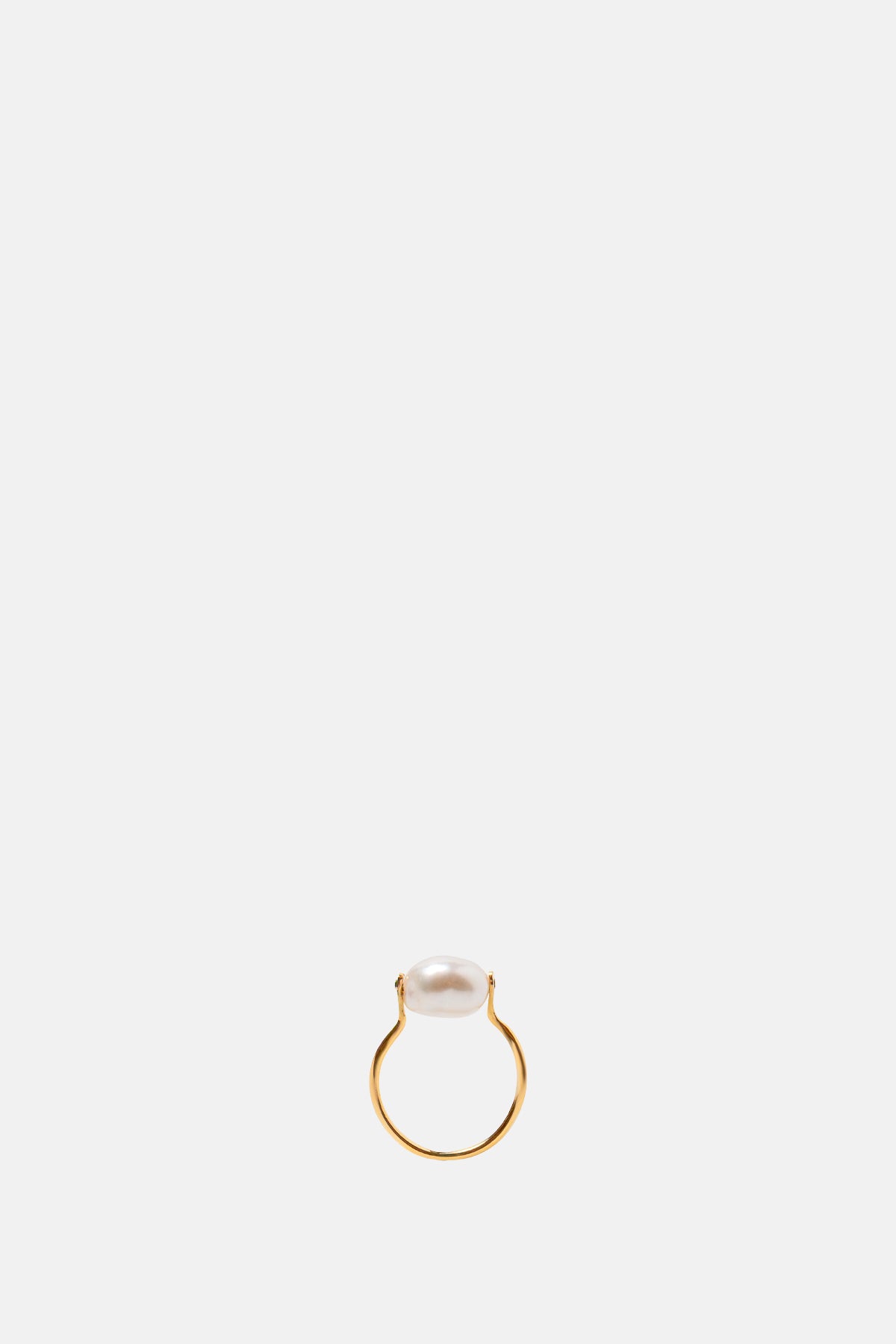 Beatriz Palacios Baroque Ball Gold Ring.
