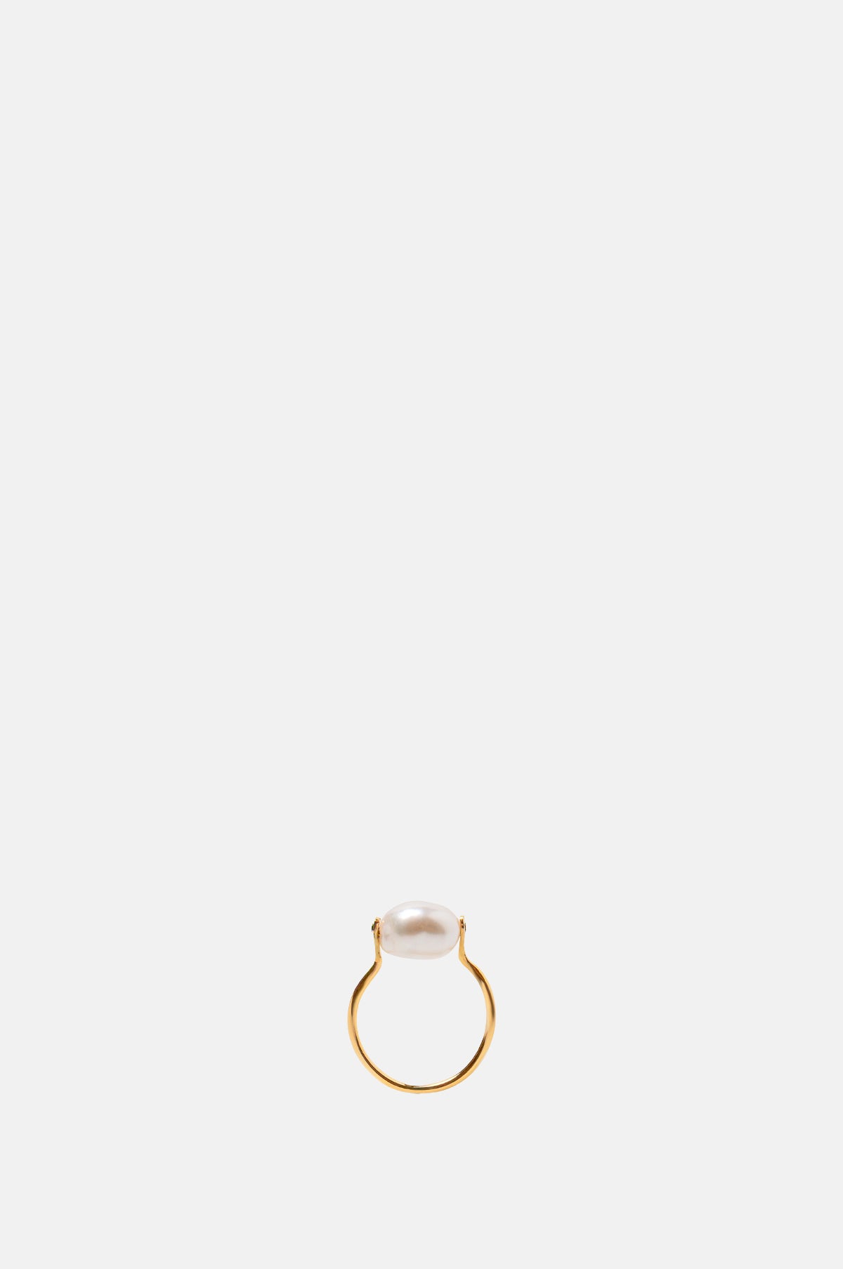 Beatriz Palacios Baroque Ball Gold Ring.