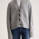 Aosk Cardigan H.Grey