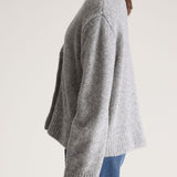 Aosk Cardigan H.Grey