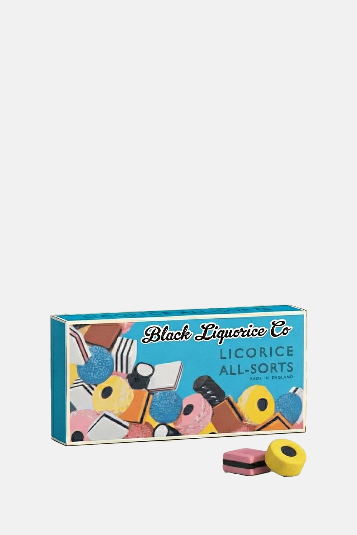 Black Liquorice Company Liquorice Allsorts Heritage Box.