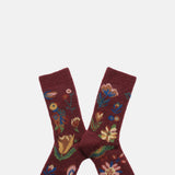 Bonne Maison Flowers and Birds Socks.