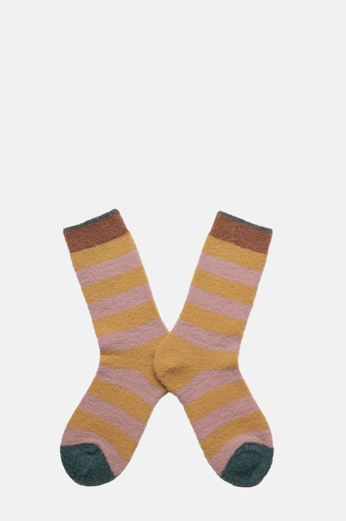 Bonne Maison Rose Striped Socks.