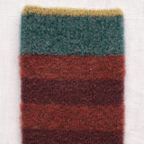 Rust Striped Socks