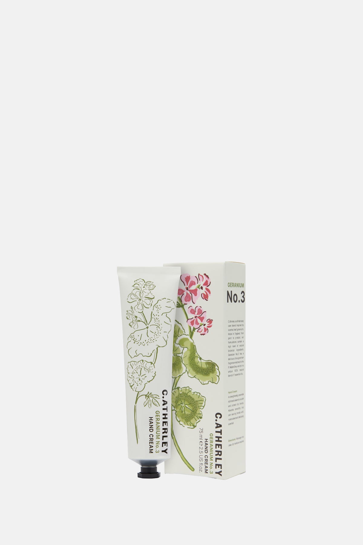 C.Atherley Geranium No.03 Hand Cream 75ml.