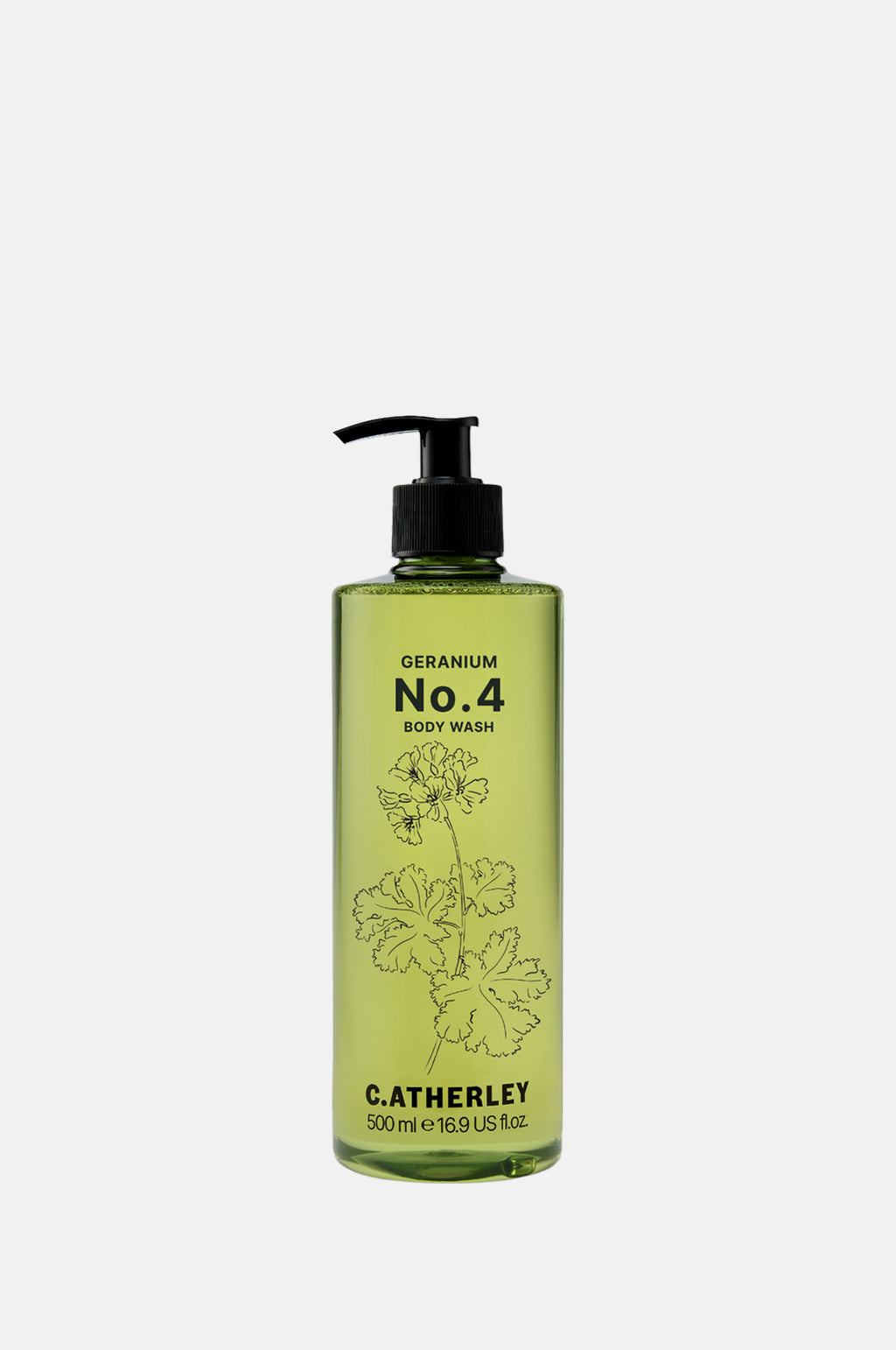C.Atherley Geranium No.4 Body Wash 500ml.