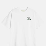 Cafe Mountain Legacy Tee Natural And Green.