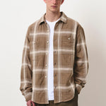 Cafe Mountain Tumble Check Heritage Shirt Rusk.