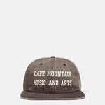 Cafe Mountain Music And Arts Cap Washed Taupe.