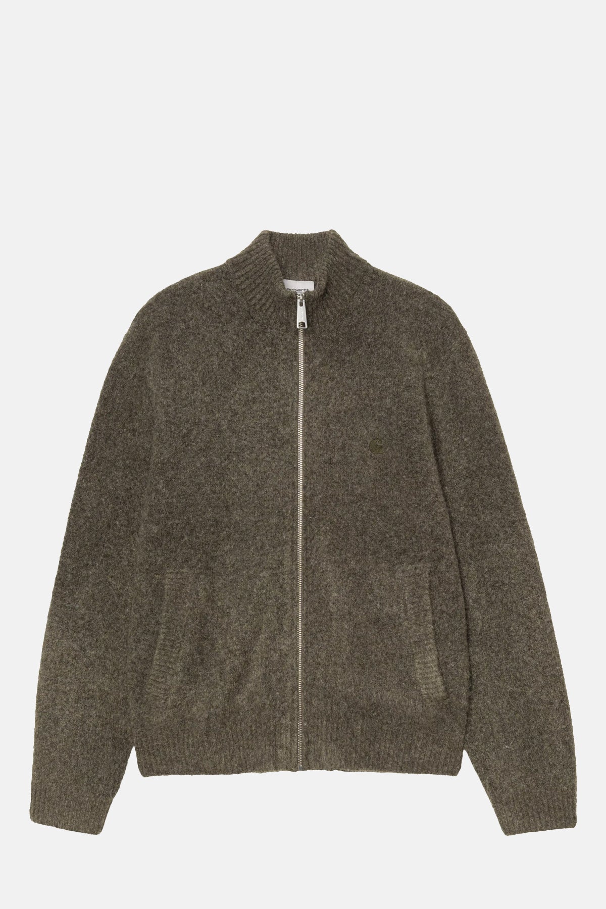 Carhartt WIP Curtis Sweater Jacket Tangled Shungite.