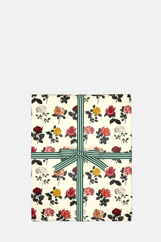 English Garden Roses Wrapping Paper Set of 3 Sheets