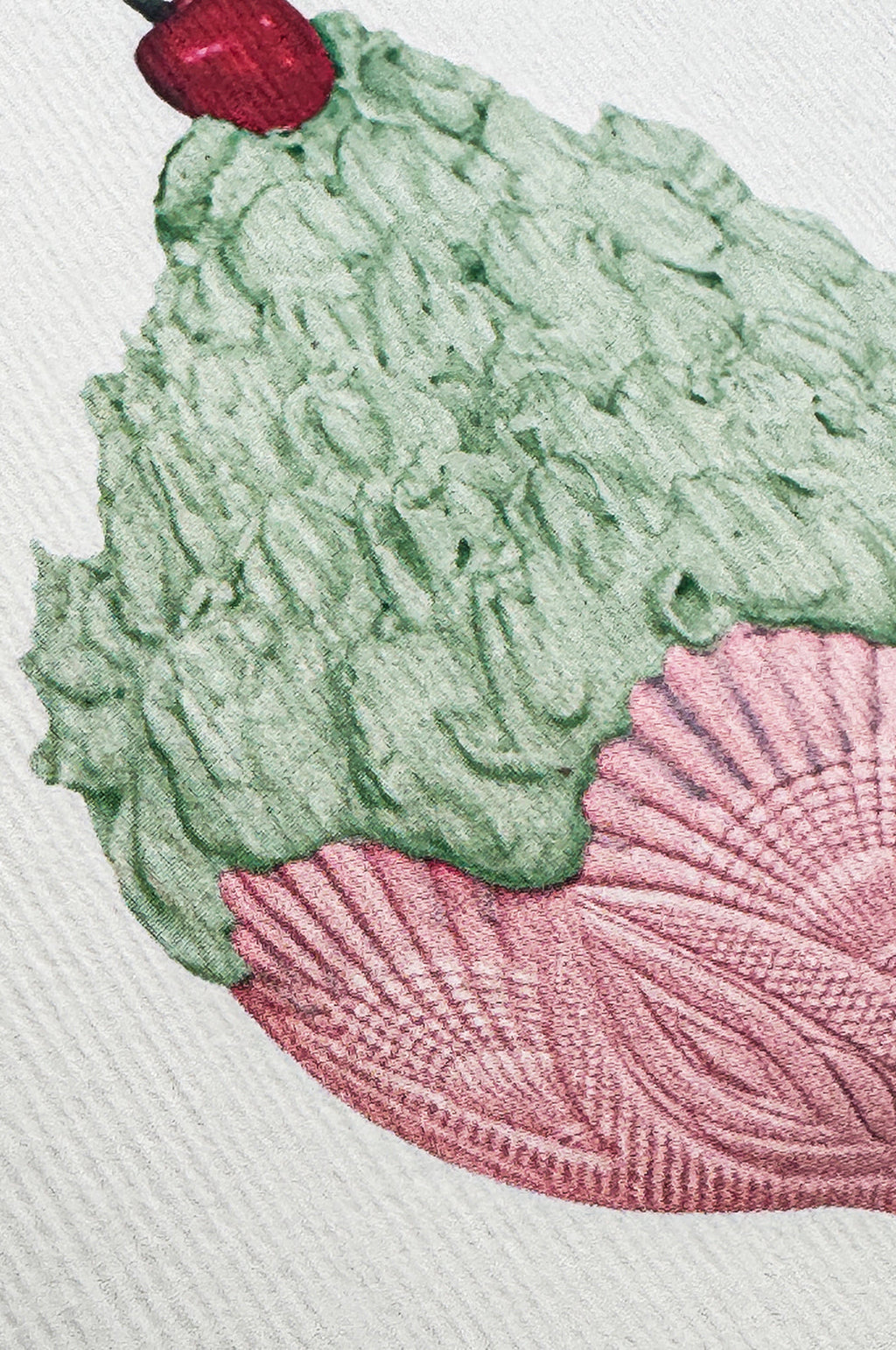 Pistachio Chantilly Cream Notecard