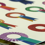 Rosettes Wrapping Paper Set of 3 Sheets