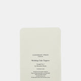 Wedding Cake Topper No.1 Greeting Card